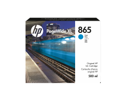 HP 865 WW 500-ml Cyan PageWide XL Ink Cartridge_M2071517