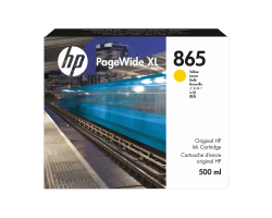 HP 865 WW 500-ml Yellow PageWide XL Ink Cartridge_M2071522